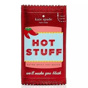 Vintage Kate Spade New York Haute Stuff Hot Sauce coin case